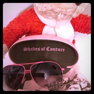 Juicy Couture Aviator Shadesw/ case&cloth🕶